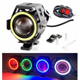 Halogen LED lamp headlight quad cross u7 switch