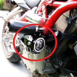 Halogen LED lamp headlight quad cross u7 switch