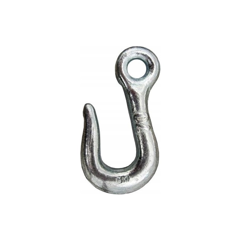 Standard galvanized hook 10 mm