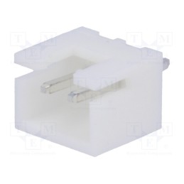 50 pcs x JOINT TECH - A2501WV-2P1 - Socket, wire-board, male, A2501, 2.5mm, PIN: 2, THT, 250V, 3A, tinned
