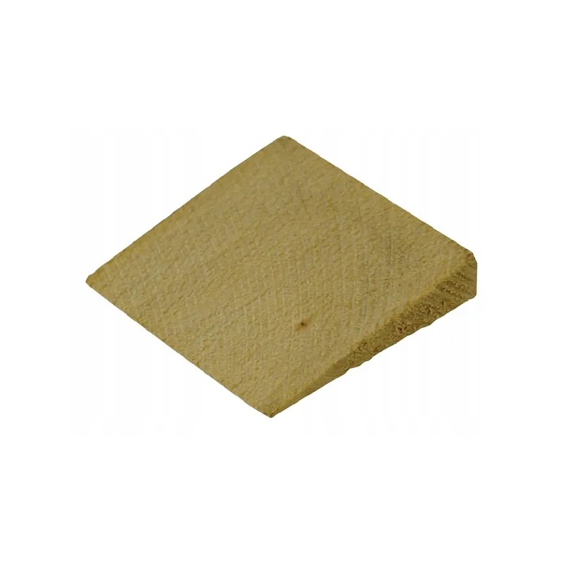 Wooden wedge 40 x 43 x 8 5 mm