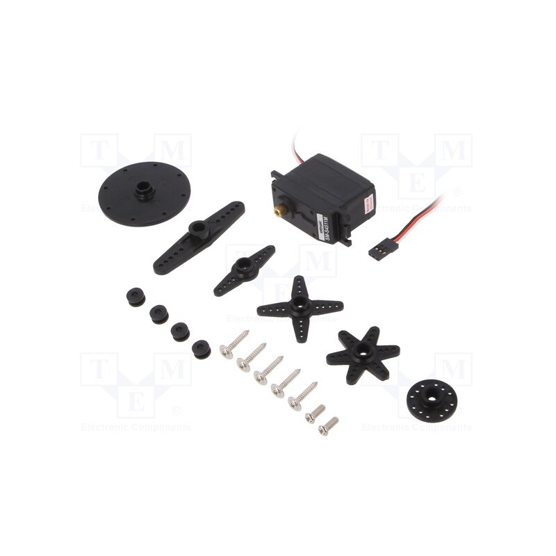 1 pcs x SpringRC - OKY8072 - Motor: servo, 4.8÷6VDC, standard, analogue, 40.3x20.2x36mm, metal