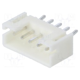 50 pcs x CONNFLY - DS1066-5MVW6S - Socket, wire-board, male, 2mm, PIN: 5, THT, 100V, 2A, tinned, -25÷85°C