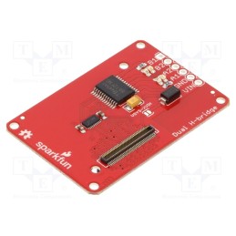 1 pcs x SPARKFUN ELECTRONICS - DEV-13043 - DC-motor driver, 1A, 2.7÷15V, Ch: 2, Intel Edison