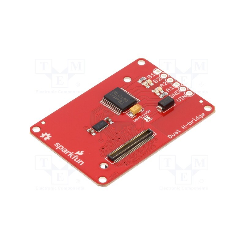 1 pcs x SPARKFUN ELECTRONICS - DEV-13043 - DC-motor driver, 1A, 2.7÷15V, Ch: 2, Intel Edison
