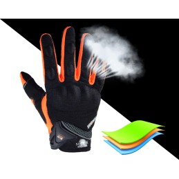 Motorcycle gloves quad cross suomy touch