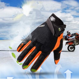 Motorcycle gloves quad cross suomy touch