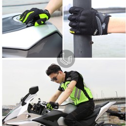 Motorcycle gloves quad cross suomy touch