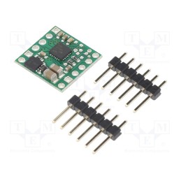 1 pcs x POLOLU - DRV8256E SINGLE BRUSHED DC MOTOR DRIVER - DC-motor driver, 100kHz, PWM, 1.9A, Uin mot: 4.5÷48V, Uin log: 5.5V