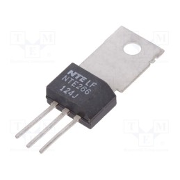 1 pcs x NTE Electronics - NTE266 - Transistor: NPN, bipolar, Darlington, 50V, 0.5A, 6.25W, TO202N