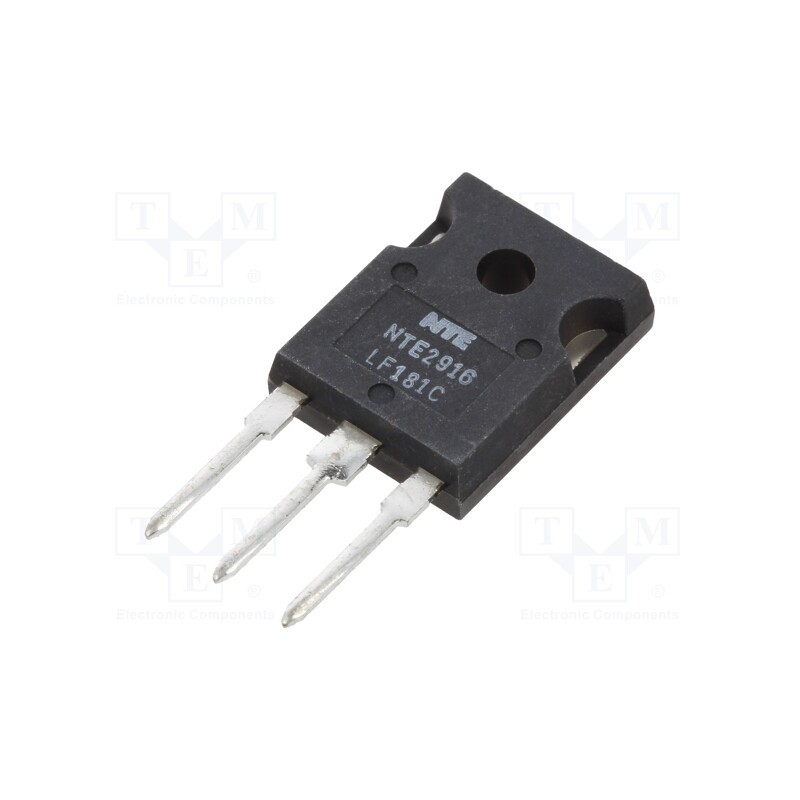 1 pcs x NTE Electronics - NTE2916 - Transistor: N-MOSFET, unipolar, 200V, 35A, Idm: 200A, 300W, TO247