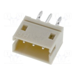 50 pcs x JOINT TECH - A1500WV-3P - Socket, wire-board, male, 1.5mm, PIN: 3, THT, 100V, 1A, tinned, 20mΩ