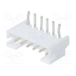50 pcs x CONNFLY - DS1066-6MRW6SA - Socket, wire-board, male, 2mm, PIN: 6, THT, 100V, 2A, tinned, -25÷85°C