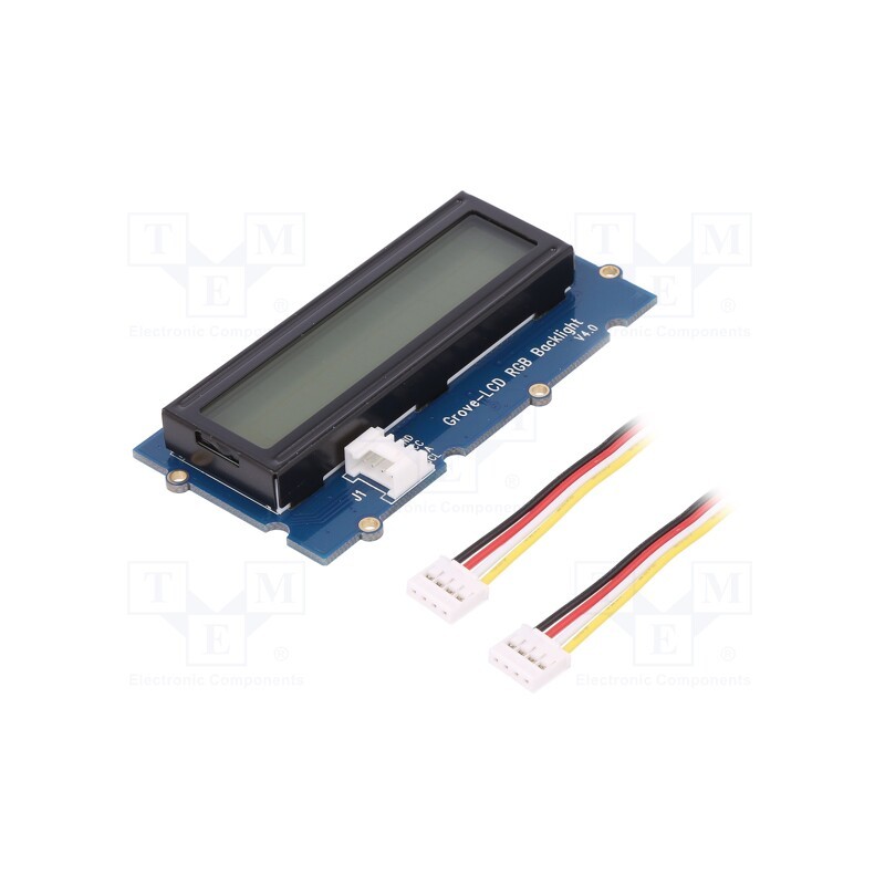 1 pcs x SEEED STUDIO - LCD RGB BACKLIGHT - Module: display, LCD, Grove, 5VDC, Grove Interface (4-wire),I2C