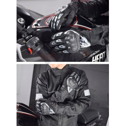 Motorcycle gloves quad cross suomy touch