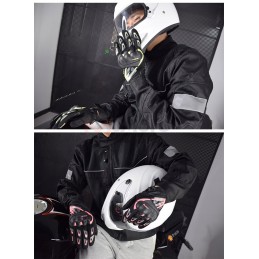 Motorcycle gloves quad cross suomy touch