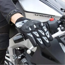 Motorcycle gloves quad cross suomy touch