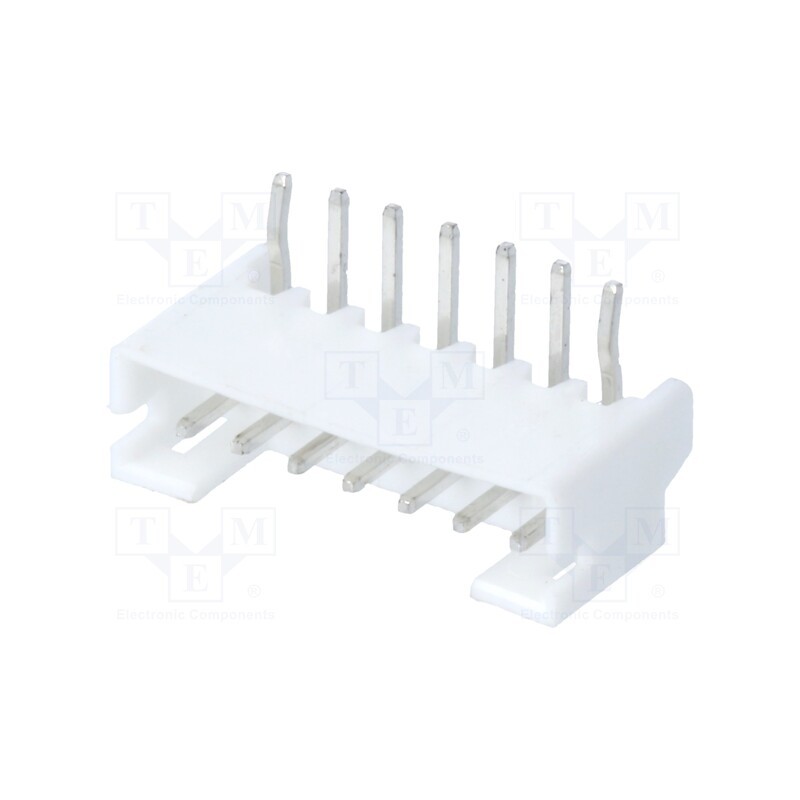 50 pcs x CONNFLY - DS1066-7MRW6SA - Socket, wire-board, male, 2mm, PIN: 7, THT, 100V, 2A, tinned, -25÷85°C