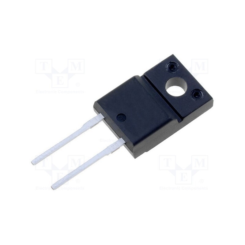 1 pcs x WeEn Semiconductors - BYV29X-600,127 - Diode: rectifying, THT, 600V, 9A, , Ifsm: 100A, SOD113,TO220FP-2