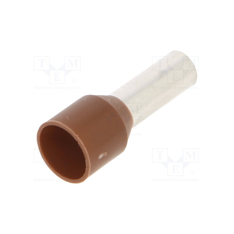 50 pcs x BM GROUP - BM00712 - Tip: bootlace ferrule, insulated, copper, 10mm2, 12mm, tinned, 8AWG