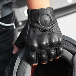 Motor quad motowolf fingerless leather gloves