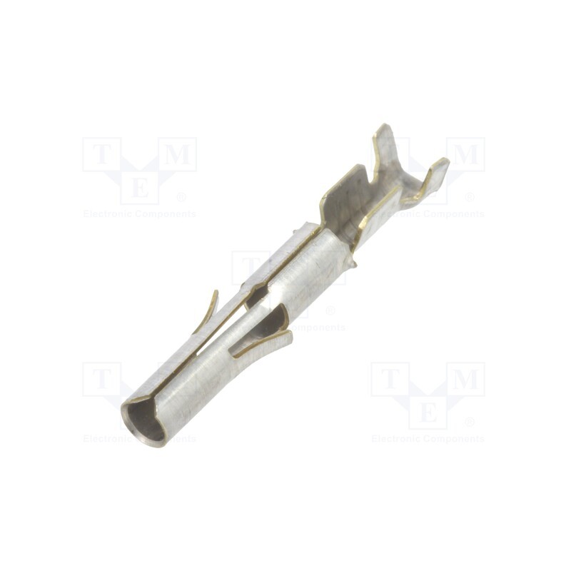 50 pcs x TE Connectivity - 350570-1 - Contact, female, brass, tinned, 0.2÷0.8mm2, 24AWG÷18AWG, tape