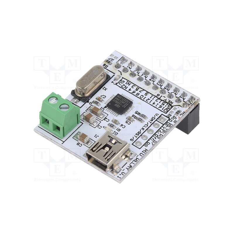 1 pcs x OKYSTAR - OKY30604 - Module: control of relays, 5VDC, 35x29x20mm, No.of butt: 8