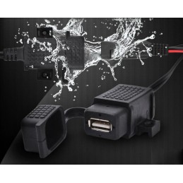 USB charger 2 1a 3m tape motorcycle motor quad