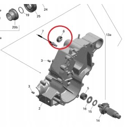Can am renegade 500 gearbox seal