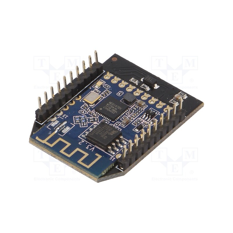1 pcs x DFROBOT - TEL0107 - Module: WiFi, 3.3VDC, UART, MT7681, 32x24mm, Arduino,XBee