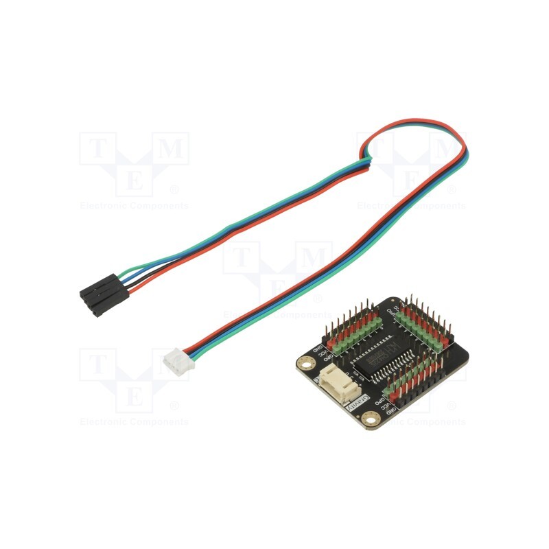 1 pcs x DFROBOT - DFR0979 - Module: expander, 3.3÷5VDC, Gravity,I2C, CH423, OUT: 16, IN: 8