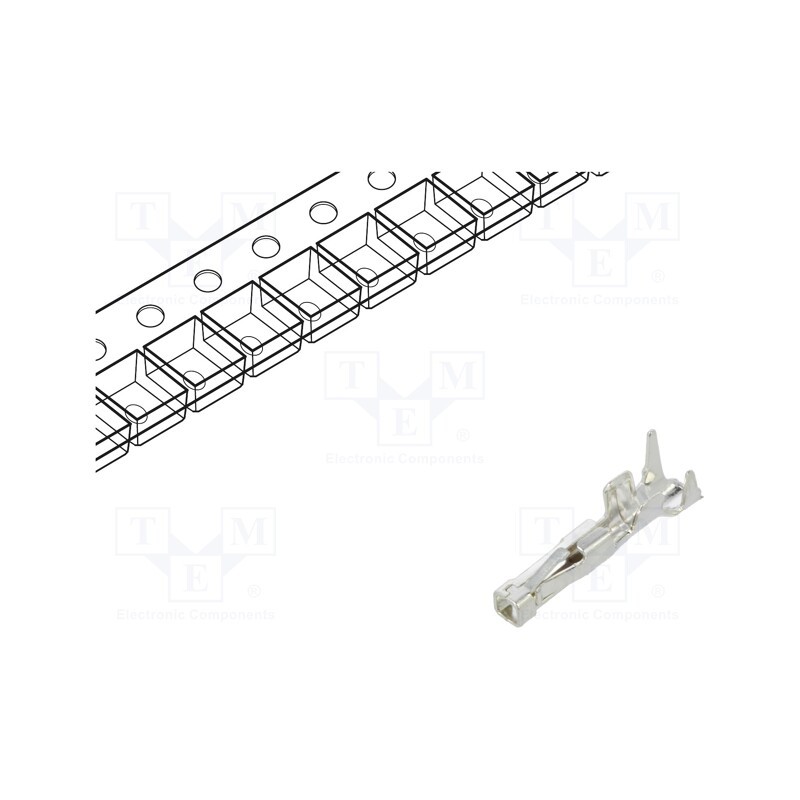50 pcs x TE Connectivity - 1-2834067-2 - SOCKET CONTACT,MINIATURE WATERPROOF CONN