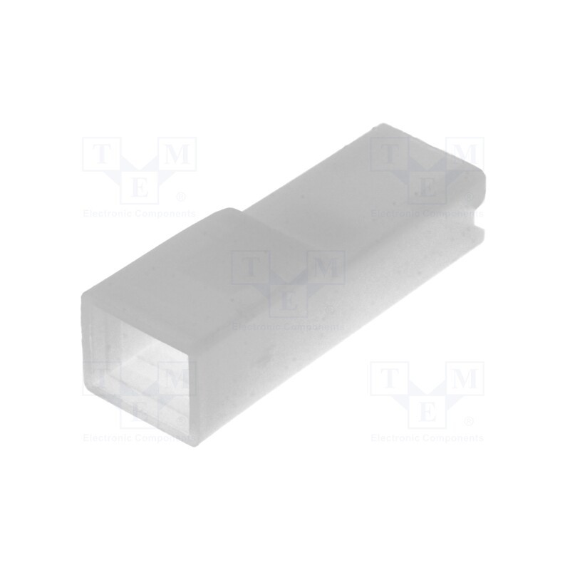 50 pcs x IMP - 16680W - Terminals cover, female, for push-on 4,8mm connectors, ways: 1
