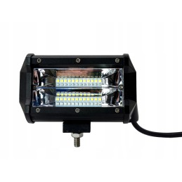 Work lamp halogen LED panel 72w flat beam