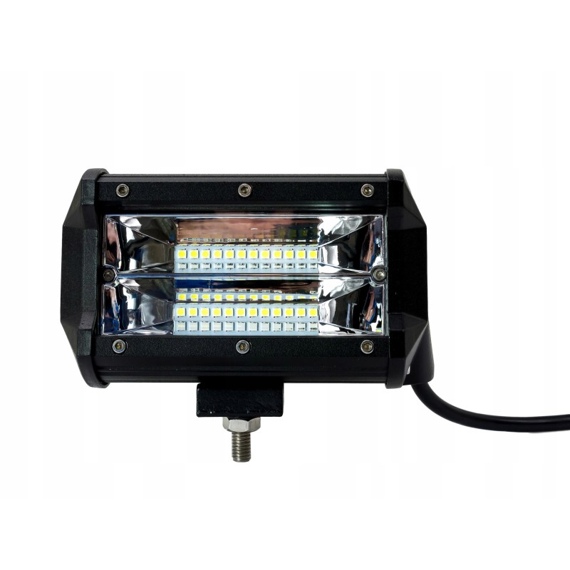 Work lamp halogen LED panel 72w flat beam