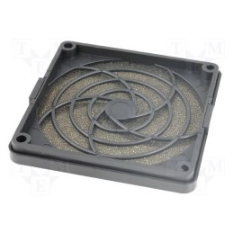 1 pcs x TQSolution - Guard, plastic, 60x60mm, snap fastener,screw, with filter, 45ppi