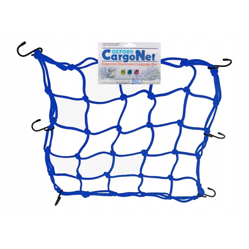 Oxford cargo net blue luggage net