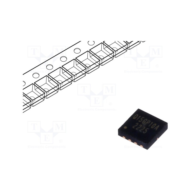 3 pcs x YANGJIE TECHNOLOGY - YJQ15GP10A - Transistor: P-MOSFET, SPLIT GATE TRENCH, unipolar, -100V, -9.5A