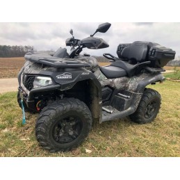 Rear case for quad atv gka r303 universal helmets