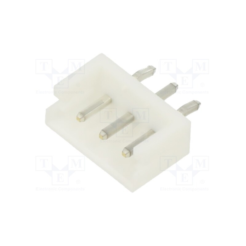 50 pcs x JST - B3B-EH-A - Socket, wire-board, male, EH, 2.5mm, PIN: 3, THT, 250V, 3A, -25÷85°C