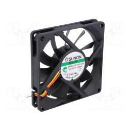 1 pcs x SUNON - ME80151V1-000U-G99 - Fan: DC, axial, 12VDC, 80x80x15mm, 62.86m3/h, 34.7dBA, Vapo, 24AWG