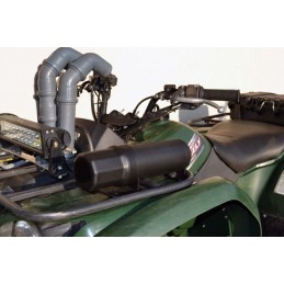 Motorcycle toolbox, tube for tools and grease