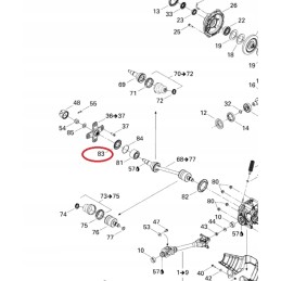 Can am outlander renegade g1 bearing ring