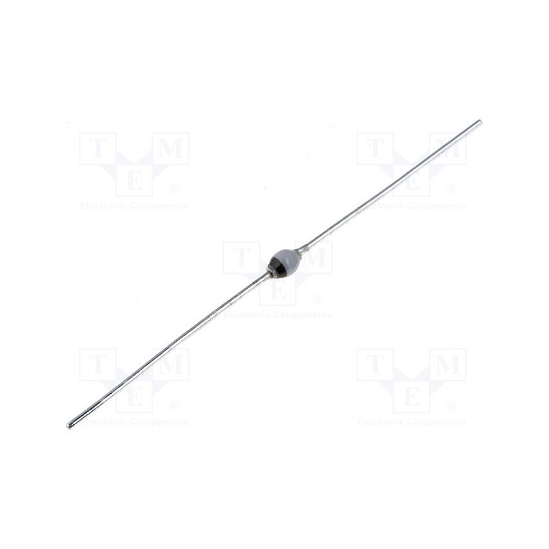 1 pcs x VISHAY - BY203-20STAP - Diode: rectifying, THT, 2kV, 0.25A, , Ifsm: 20A, SOD57