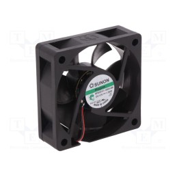 1 pcs x SUNON - MF60201V1-1000U-A99 - Fan: DC, axial, 12VDC, 60x60x20mm, 38.87m3/h, 33.5dBA, Vapo, 5000rpm