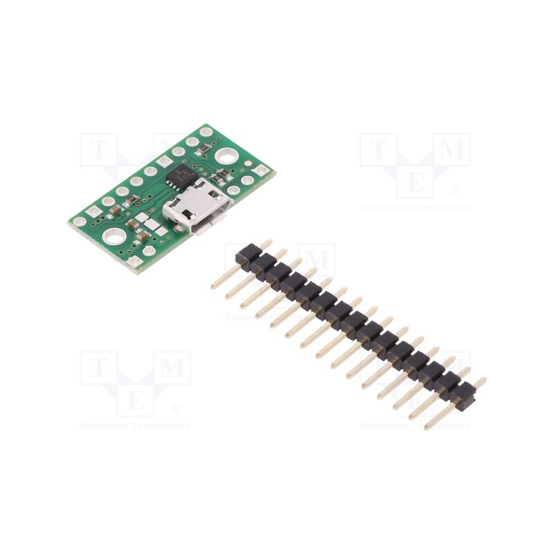 1 pcs x POLOLU - TPS2113A POWER MULTIPLEXER CARRIER - Accessories: power multiplexer, 2A, Ch: 2, pin header,USB, green