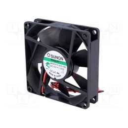 1 pcs x SUNON - ME80201V1-000U-A99 - Fan: DC, axial, 12VDC, 80x80x20mm, 61m3/h, 38dBA, Vapo, Len: 300mm