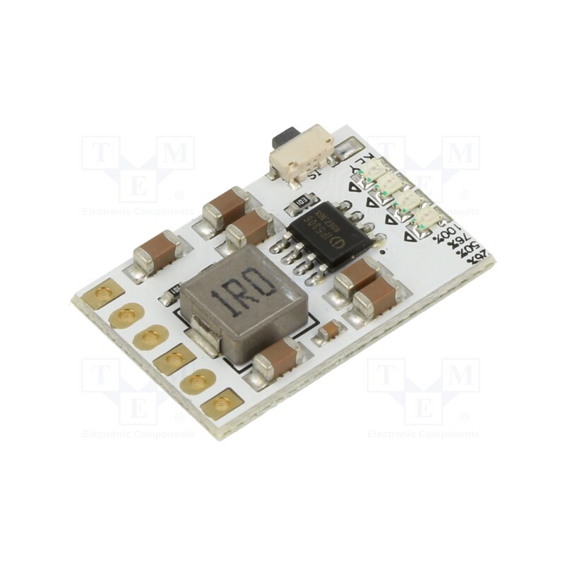 1 pcs x DFROBOT - DFR1026 - Module: Li-Po/Li-Ion charger, 5VDC, Max.charg.current: 2A