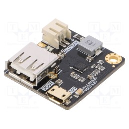 1 pcs x DFROBOT - DFR0446 - Module: Li-Po/Li-Ion charger, 4.5÷6VDC, Max.charg.current: 2.5A