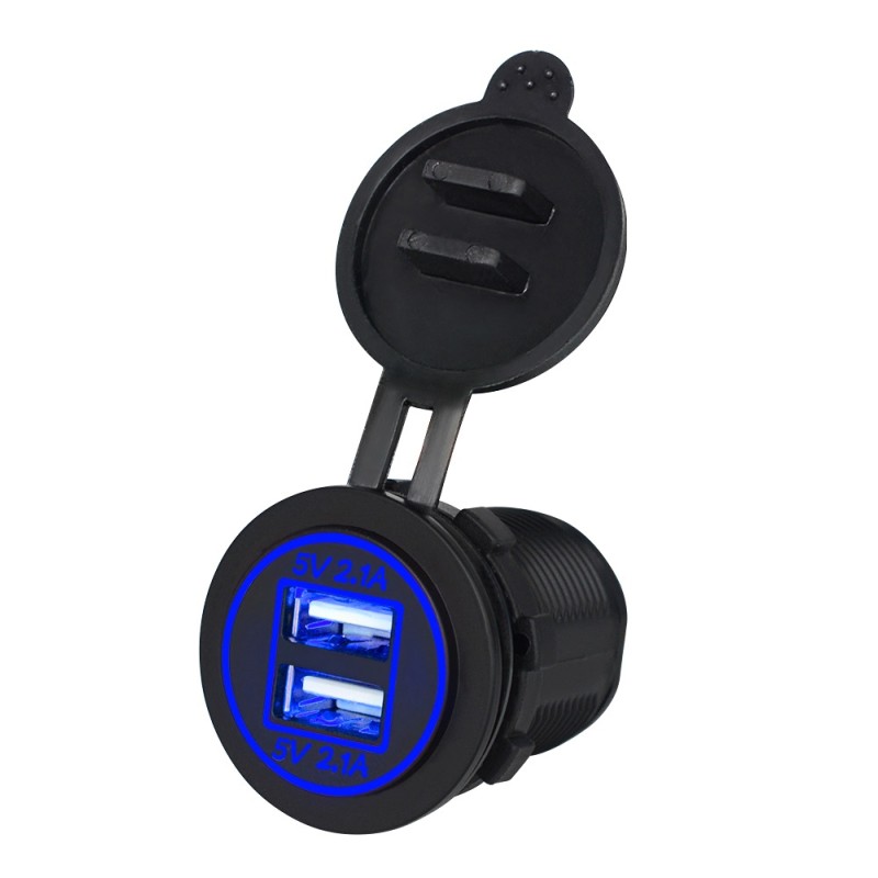 Quad scooter charger socket 2x USB 1a 2 1a